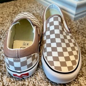 Vans Classic Slip-On Checkerboard Shoe
